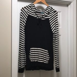 Boutique Striped Pullover Shirt
